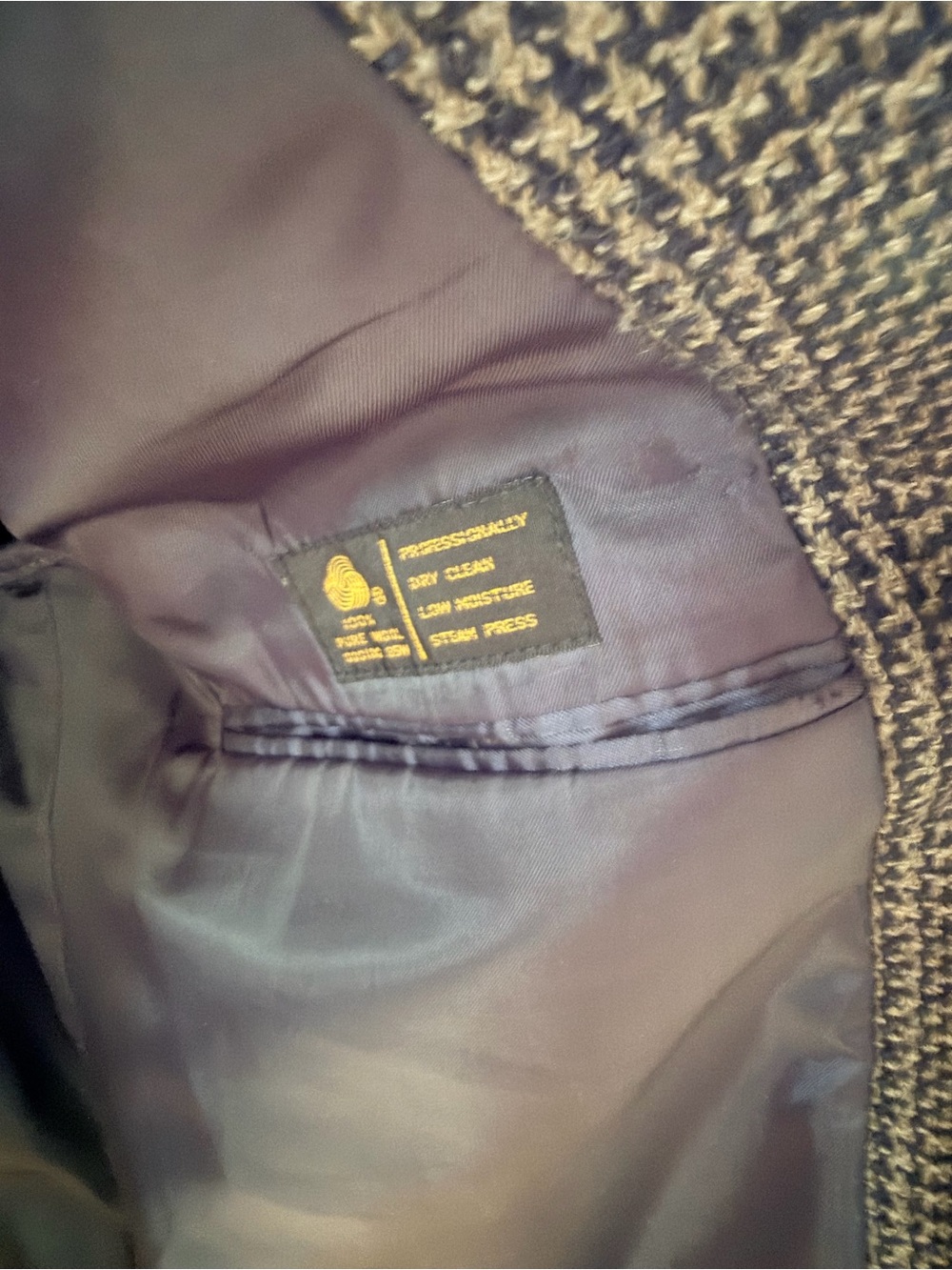 Jones New York Gray Check Coat - Picture 5 of 9
